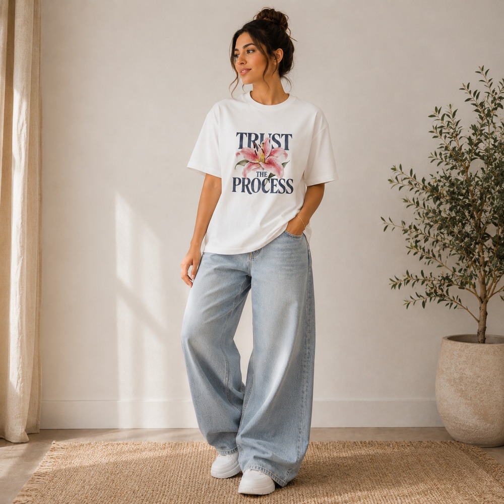 تیشرت طرح Trust The Process Tee